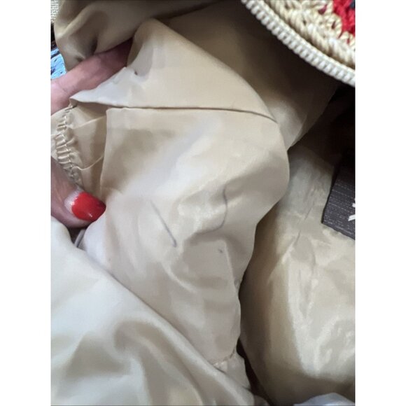 The Sak Multi Colored Rainbow Crochet Boho Sack shoulder Bag - Picture 7 of 12